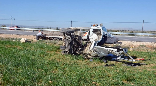 Karaman'da Trafik Kazası: 1 Yaralı