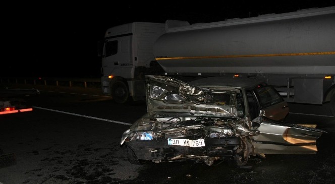 Yozgat&#039;ta Trafik Kazası: 1 Ölü 1 Yaralı