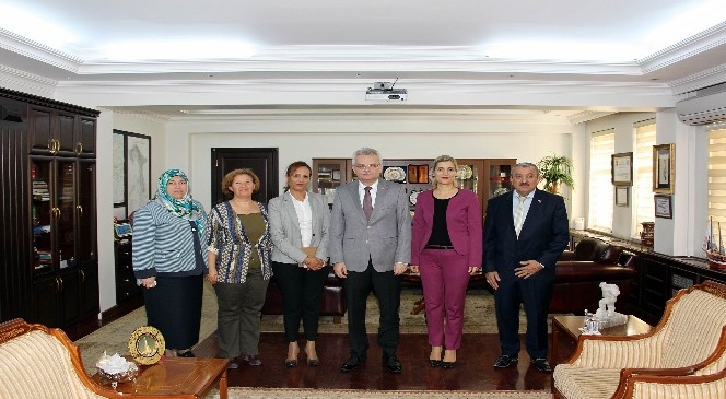 Büro Sen'den Vali Özcan'a Ziyaret