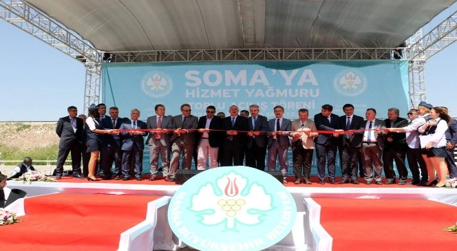 Manisa Büyükşehir'den Soma'da Toplu Açılış Şöleni