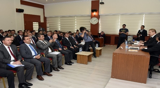 Gümüşhane'de İl Koordinasyon Kurulu Toplantısı Yapıldı