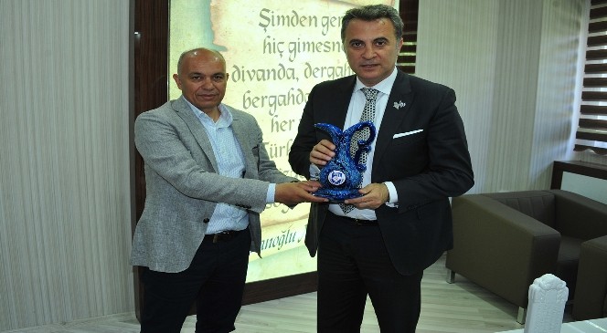 Beşiktaş Başkanı Orman'dan Belediye Başkanı Çalışkan'a Ziyaret