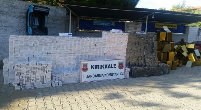 Kırıkkale&#039;de 30 Bin Paket Kaçak Sigara Ele Geçirildi