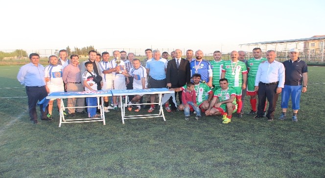 Samsat&#039;da Düzenlenen Futbol Turnuvası Sona Erdi