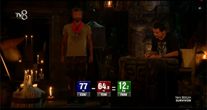 Survivor 2016 yarışmacıları kaç kilo verdi?