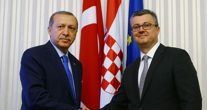 Erdoğan, Hırvatistan Başbakanı Oreşkoviç’le görüştü