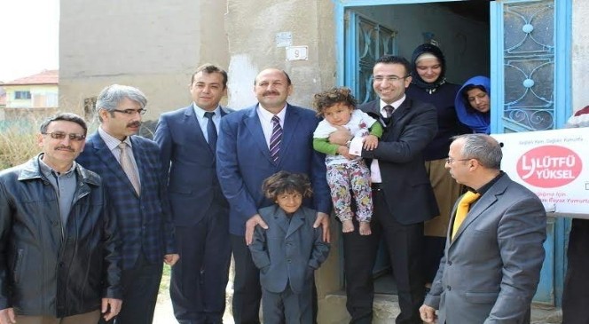 Bolvadin&#039;de İhtiyaç Sahibi Suriyeli Ailelere Yardım Dağıtıldı