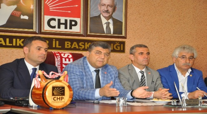 CHP Genel Sekreteri Sındır Balıkesir&#039;de