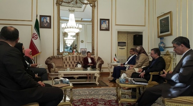 Sankon Genel Başkanı Atasoy İran Sanayi Maden Ve Ticaret Bakan Yardımcısı Yazdani İle Görüştü