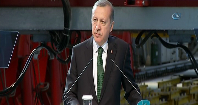 Cumhurbaşkanı Erdoğan: &#039;Bu gemi gerektiğinde dünyanın her köşesinde...&#039;