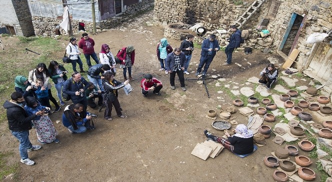 Genç Fotoğrafçılar Gudu Yapımını Fotoğrafladı