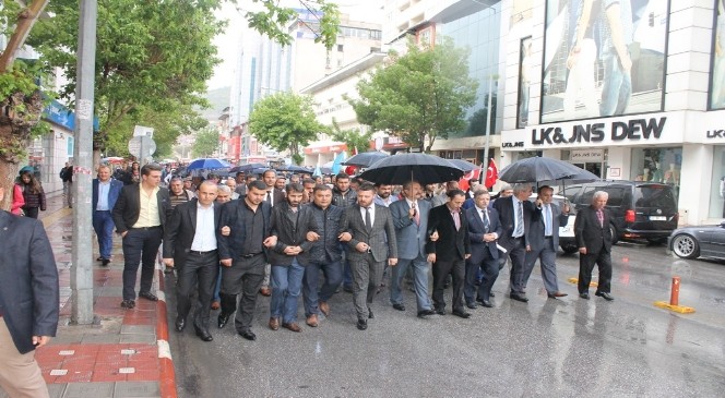 3 MAYıs Türkçülük Günü Kapsamında Afyonkarahisar&#039;da Yürüyüş Yapıldı