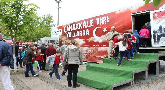 Çanakkale Ruhunu Yaşatan Gezici Müze Görele'de Ziyarete Açıldı