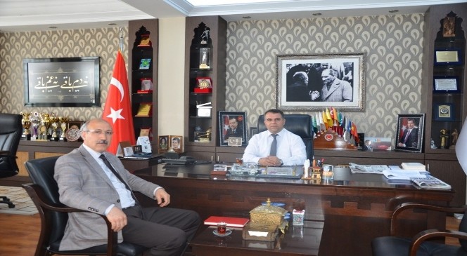 Başkan Aksoy&#039;a Davet Ziyareti