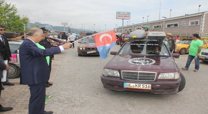 Allgeau - Orient Dostluk Ve Barış Rallisi Giresun'dan Coşku İle Geçiş Yaptı