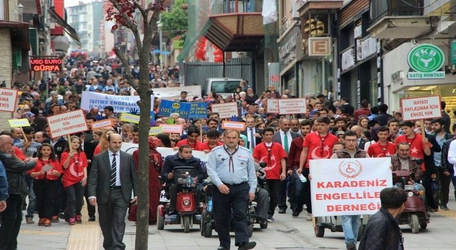 Giresun'da Engelliler Haftası Kutlandı