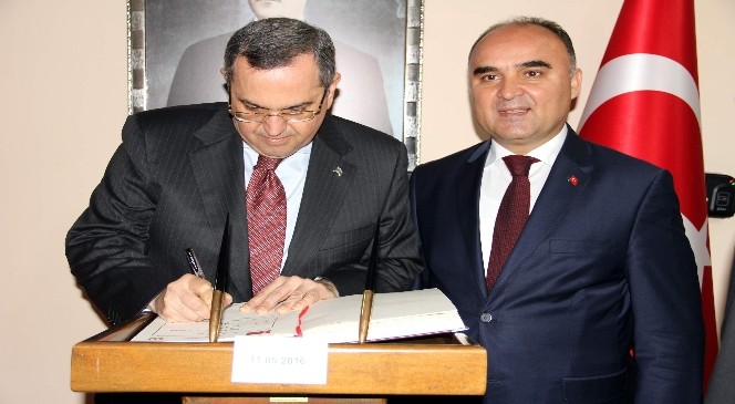 Azerbaycan Ankara Büyükelçisi Faik Bagirov Kastamonu&#039;ya Geldi