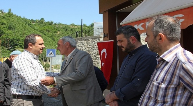 Başkan Aksu'dan Çaldağ Karakolu'na Moral Ziyareti