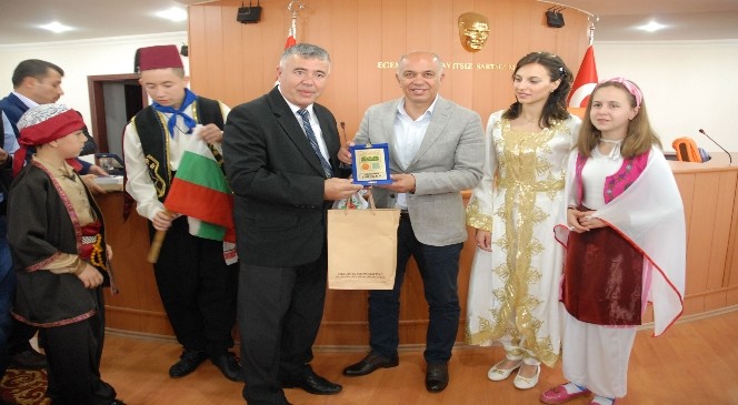 Balkan Türkleri'nden Karaman Belediyesi'ne Ziyaret