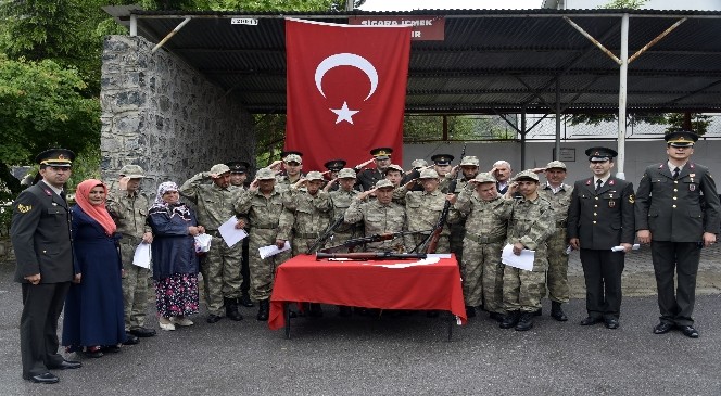 Gümüşhane'de Engelliler Bir Günlüğüne Asker Oldu