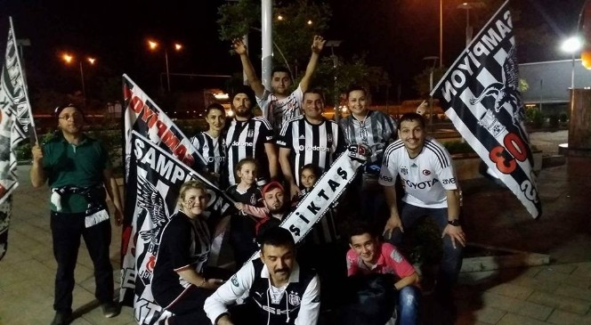 Giresun'da Beşiktaş'ın Şampiyonluğu Coşkuyla Kutlandı