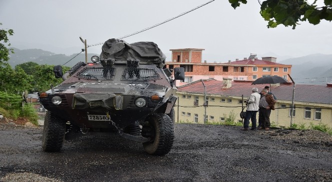 Giresun'un Güce İlçe Jandarma Karakolu'na Saldırı Olayı