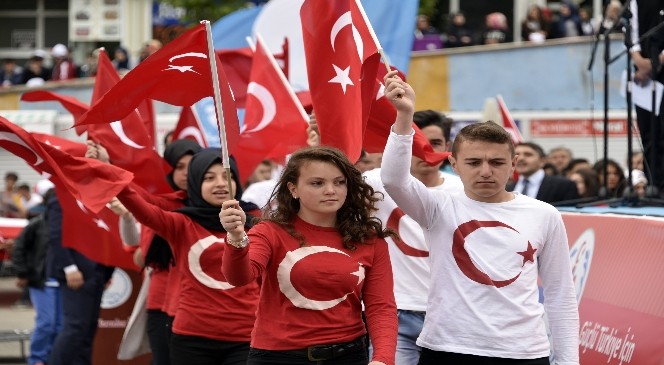 Gümüşhane'de 19 MAYıs Coşkusu