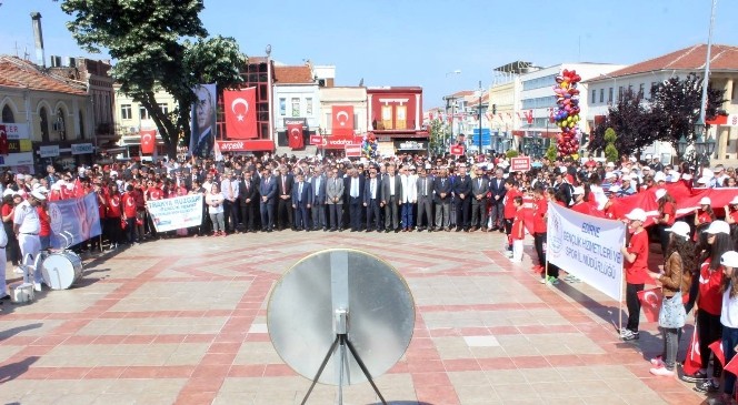 19 MAYıs Atatürk&#039;ü Anma Gençlik Ve Spor Bayramı Edirne&#039;de Kutlandı