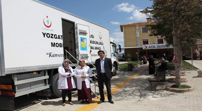Kanser Tarama TIR'ı Yerköy'de