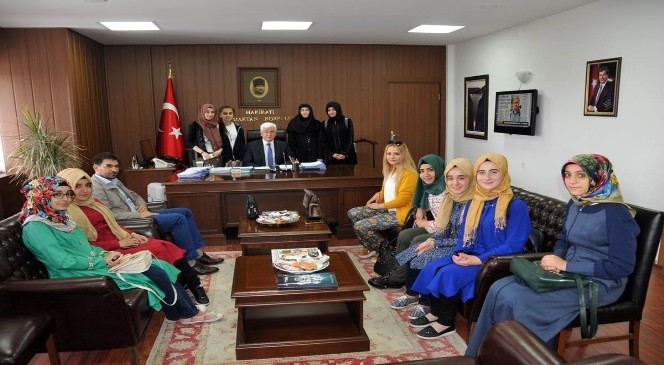 Konya Gençlik Merkezinden Vali Murat Koca'ya Ziyaret