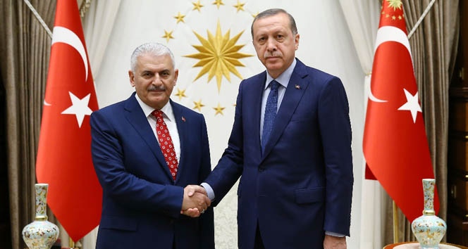 Cumhurbaşkanı Erdoğan Binali Yıldırım’la görüştü