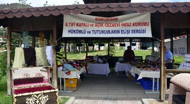 Gümüşhane'de Hükümlüler Sergi Açtı