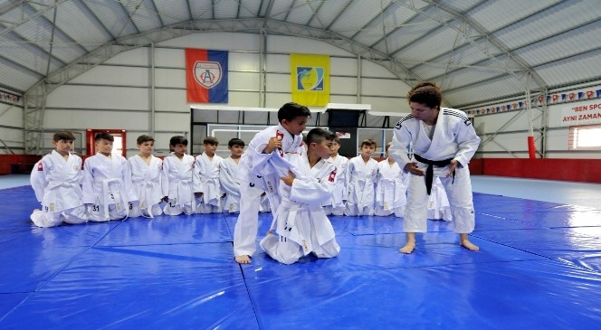 Altınordu&#039;da Futbolcular Judoyla Eğitiliyor