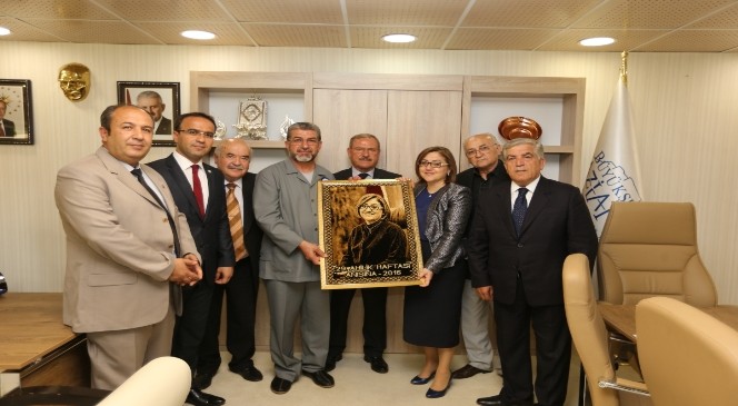 Gesob Başkanı Küsbeoğlu&#039;ndan Şahin&#039;e Ziyaret