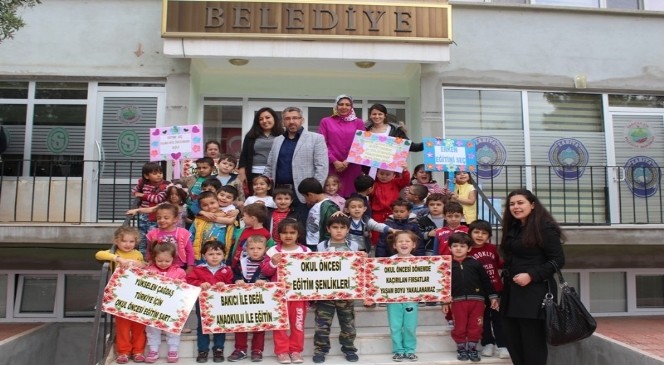 Anaokulu Öğrencilerinden Başkan Güler&#039;e Ziyaret