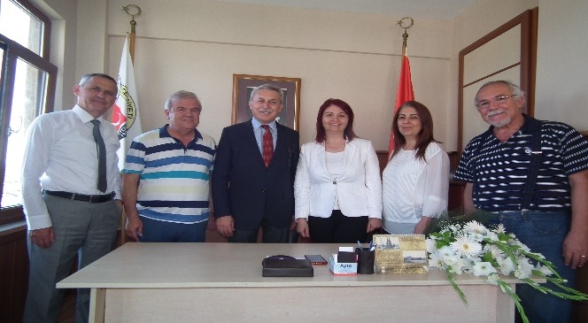 Muhasebecilerden Agc Başkanı Semra Şener&#039;e Ziyaret