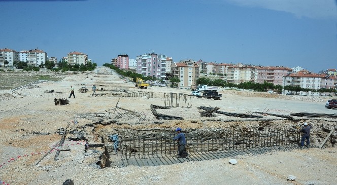 Karaman'da Köprü Çalışması