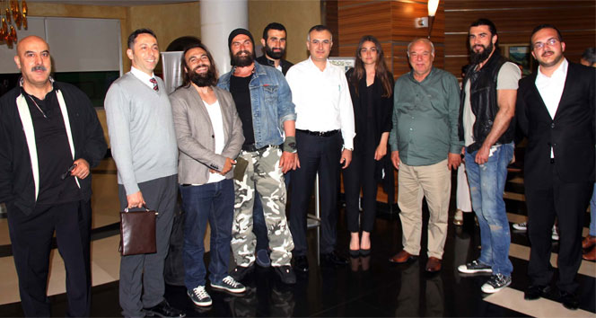 Diriliş Ertuğrul ekibi Rize'de