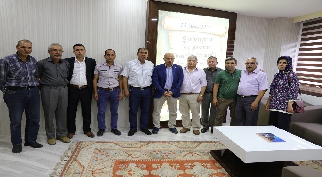Başkan Çalışkan'a Mutlular Sosyal Yardımlaşma Derneği'nden Ziyaret
