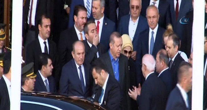 Erdoğan Amerika&#039;dan yurda döndü