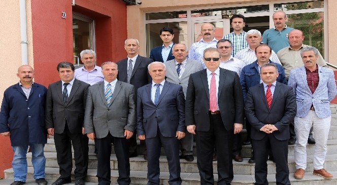 Vali Yavuz Özel İdare'ye Veda Etti