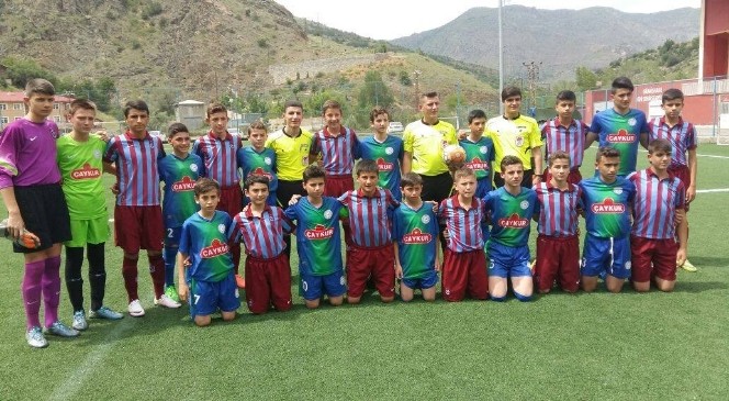U 13 Futbol Grup Müsabakaları Gümüşhane'de Yapıldı