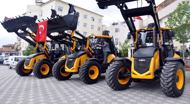Sorgun Belediyesi Makine Parkına İş Makinesi Takviye Etti
