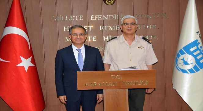 Karaman Valisi Tapsız'a Hayırlı Olsun Ziyaretleri