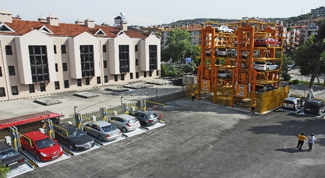 Karaman'a Robotik Otoparklar Geliyor