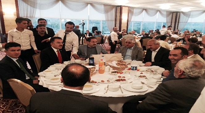 Teskomb Gelen Başkanı Akgül Sorgun'da İftar Yemeği Verdi