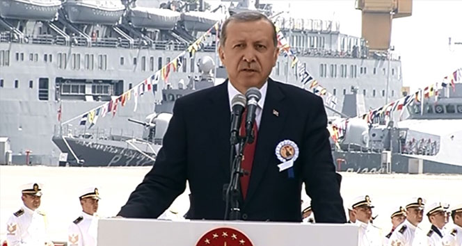 Erdoğan’dan uçak gemisi müjdesi