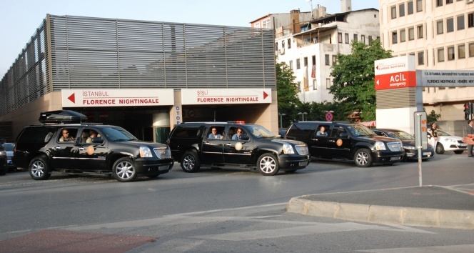Erdoğan&#039;dan sürpriz hastane ziyareti