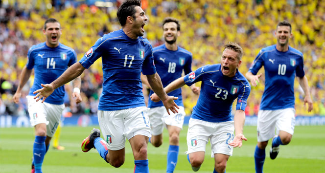 İtalya, son 16 turunda İspanya&#039;yla karşılaşacak