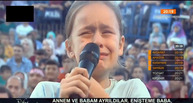 Minik kızın Nihat Hatipoğlu&#039;na sorusu herkesi duygulandırdı